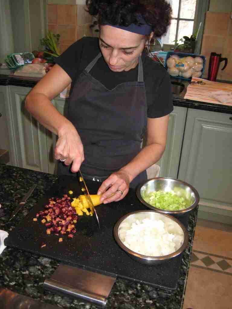 Chef cooking in the kitchen