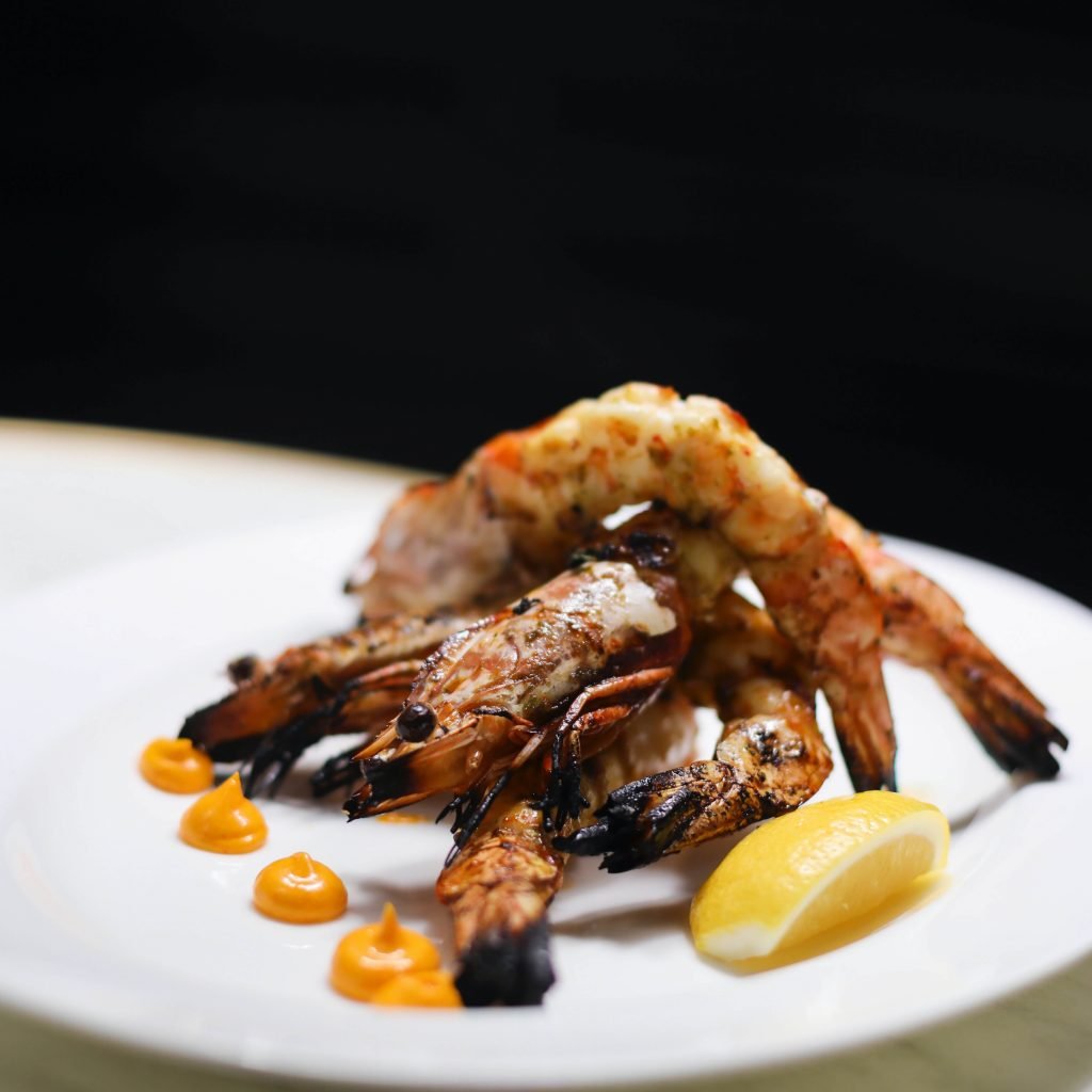 Shrimp prepared nicely