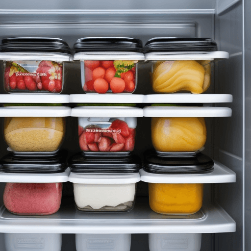 Is food bactated in a freezer