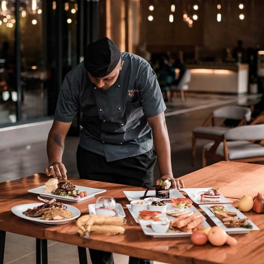 Preparing meals for personal chef clients