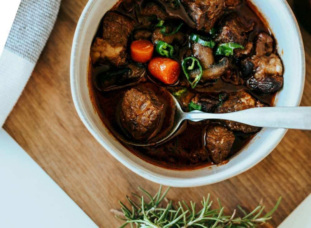 Belgian meat and sauce