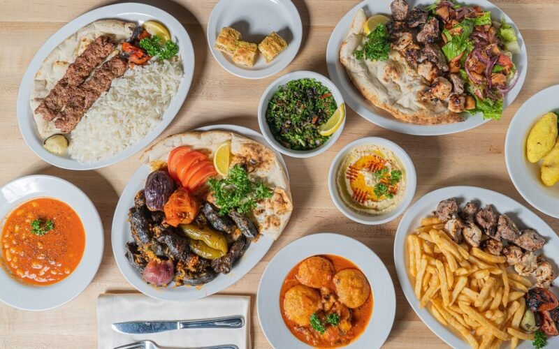 A table of turkish food